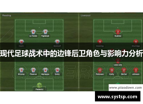 现代足球战术中的边锋后卫角色与影响力分析